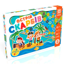 Настільна гра - ходилка "Острів скарбів" 76640 укр. мовою (76640)