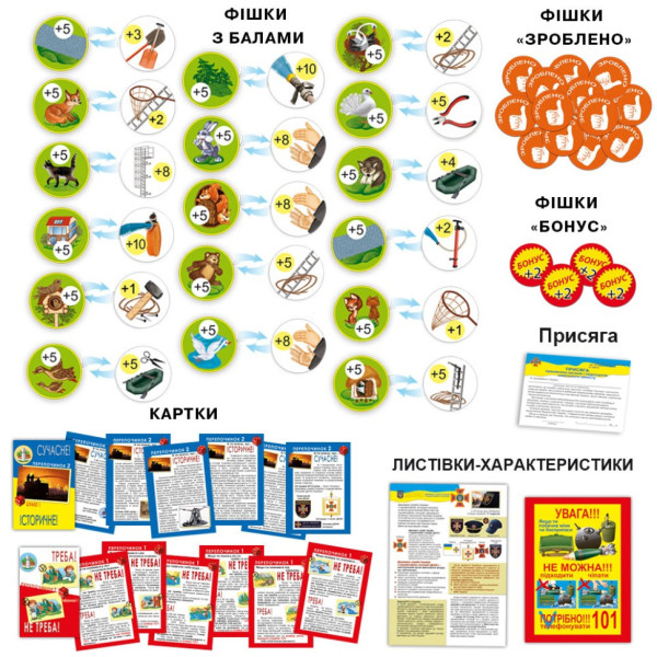 Настільна гра "Рятувальники" 81404 сімейна, патріотична (81404)