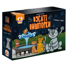 Настільна гра-бродилка "Вусаті нишпорки" VT8055-44 з фігурками котів (VT8055-44)