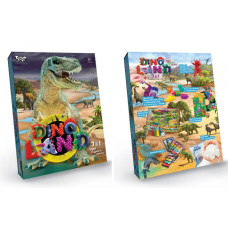 Набір креативної творчості "Dino Land" DL-01-01U, 7 в 1 (DL-01-01U)