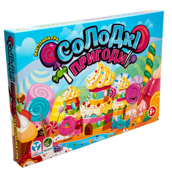 Настільна Гра-бродилка Солодкі пригоди 30504 (укр.) (30504)