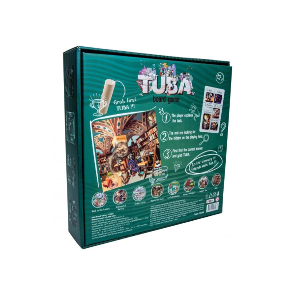 Настільна гра "Туба" Strateg 30264 англійською мовою (30264)