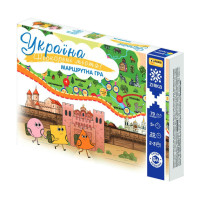 Настільна гра Нескорені міста України 149365 бродилка (149365)