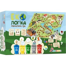 Детская настольная обучающая игра "Экологика" (1319-UM) на укр. языке