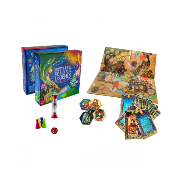 Настільна гра "The time of Legends" Strateg 30267 з пісочним годинником (30267)