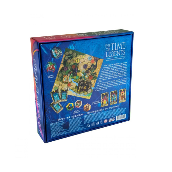Настільна гра "The time of Legends" Strateg 30267 з пісочним годинником (30267)