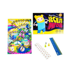 Настільна маршрутна гра "Веселі пригоди" Strateg 30244 українською мовою (30244)