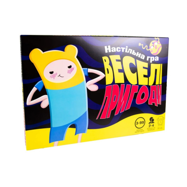 Настільна маршрутна гра "Веселі пригоди" Strateg 30244 українською мовою (30244)