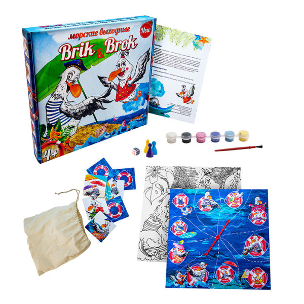 Настільна гра "Морські вихідні Brik and Brok" 30202 рус (30202)