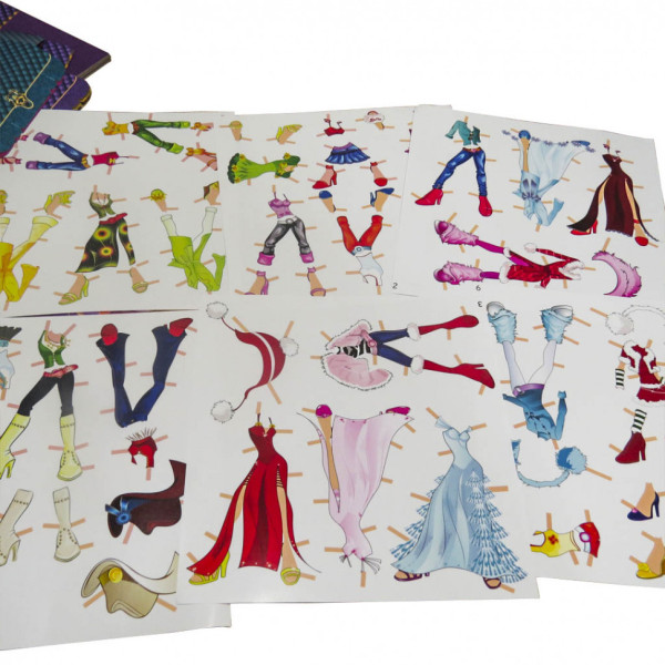 Дитяча настільна гра для дівчаток "Модниця" 0239 укр. мовою (0239)