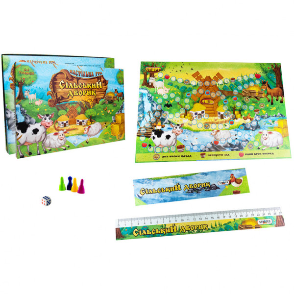 Настільна Гра-бродилка "Сільський дворик" 30503 укр (30503)