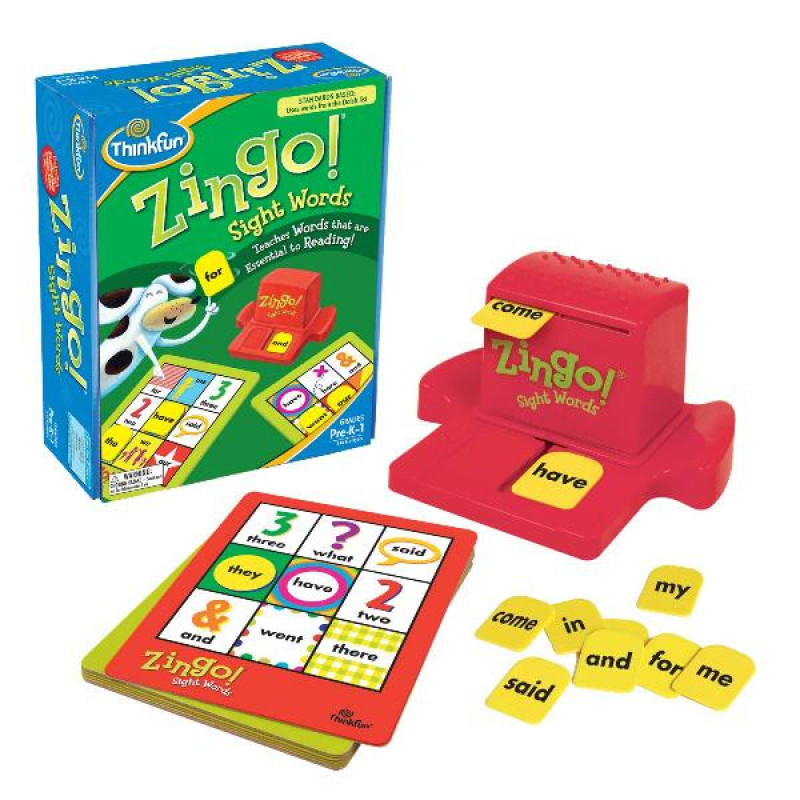 Детская настольная игра Зинго Слова 7704 с зингером