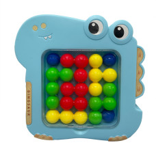 Детская логическая развивающая игра "Крокодил" 1139 из безопасных матерей Синий (1139(Blue))
