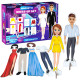 Настольная магнитная игра "Magnetic dolls" ML4032-09 EN 2 магнитные куклы и 37 магнитов (ML4032-09 EN)
