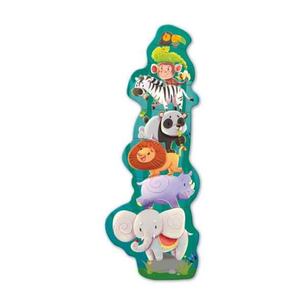 Детская магнитная игра "Друзья из джунглей" 200256, 8 элементов (200256)
