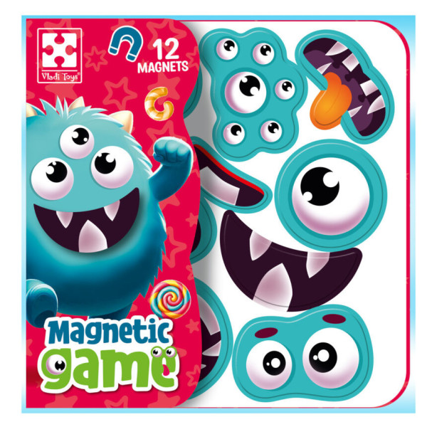 Гра розвиваюча "Емоції Монстріка" VT3220-02, 12 магнітів (VT3220-02)