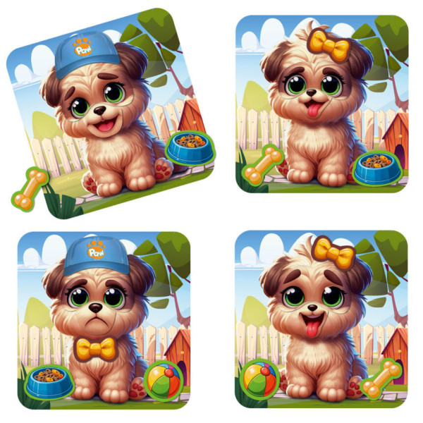 Гра розвиваюча "Емоції Песика" VT3220-04, 12 магнітів (VT3220-04)