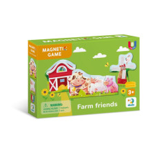 Дитяча магнітна гра "Друзі з ферми" 200255, 8 елементів (200255)