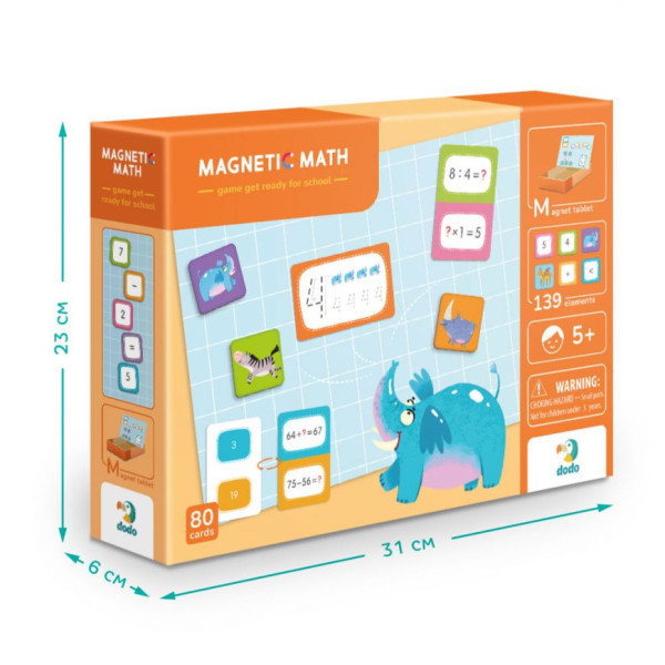 Розвиваюча магнітна гра "Математика" DoDo 200215 (200215)