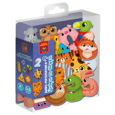 Детская развивающая магнитная игра "Чудо-математика. Цифры и фигуры" VT5411-19 31 магнит (VT5411-19)
