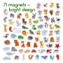 Дитячий набір магнітів Магнітна історія Тварини ML4032-01 EN