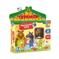 Настільна гра для дітей Магнітний театр. Теремок VT3206-08 (рос.)