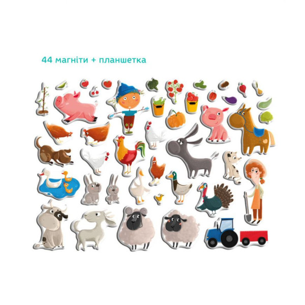 Розвиваюча магнітна гра "Ферма" DoDo 200206 (200206)