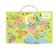 Розвиваюча гра "Магнітна мапа України" 200268 30 магнітних елементів (200268)