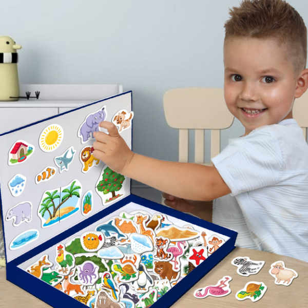 Набір магнітів Світ тварин Велика магнітна історія ML4032-05 EN 75 магнітів (ML4032-05 EN)