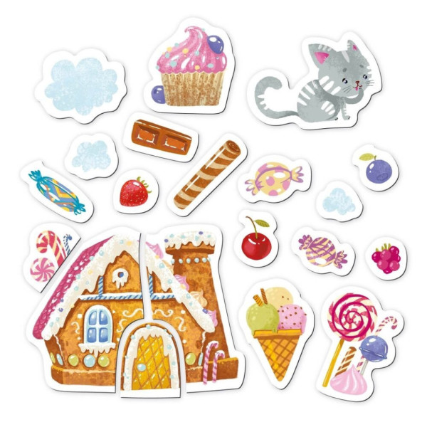 Детская магнитная игра "Котик-сладкоежка" 200233(200233)