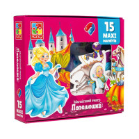 Настільна гра магнітний театр "Попелюшка" Vladi Toys VT3206-53 Укр (VT3206-53)