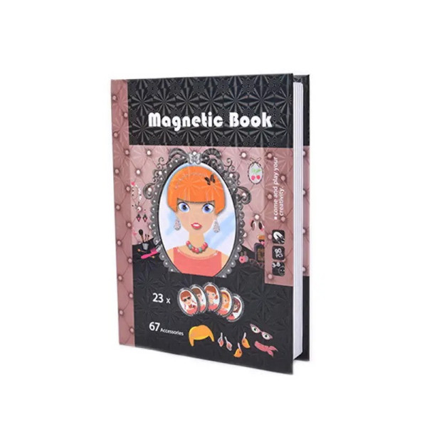 Набір для творчості "Принцеса"  LY8726-19 магнітна книга (LY8726-19(Brown))