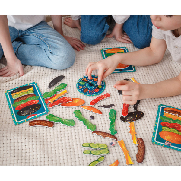 Дитяча магнітна гра "Бургер" VT2310-06 укр. мовою (VT2310-06)