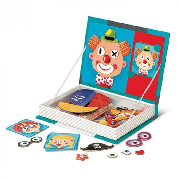 Набір для творчості "Клоун"  LY8726-3 магнітна книга (LY8726-3(Turquoise))