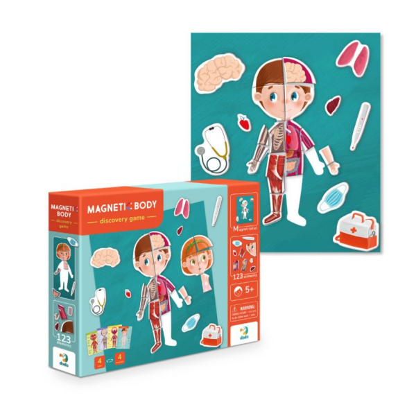 Розвиваюча магнітна гра "Людське тіло" DoDo 200220 (200220)