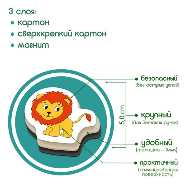 Дитячий набір магнітів Магнітна історія Тварини ML4032-01 EN (ML4032-01 EN)