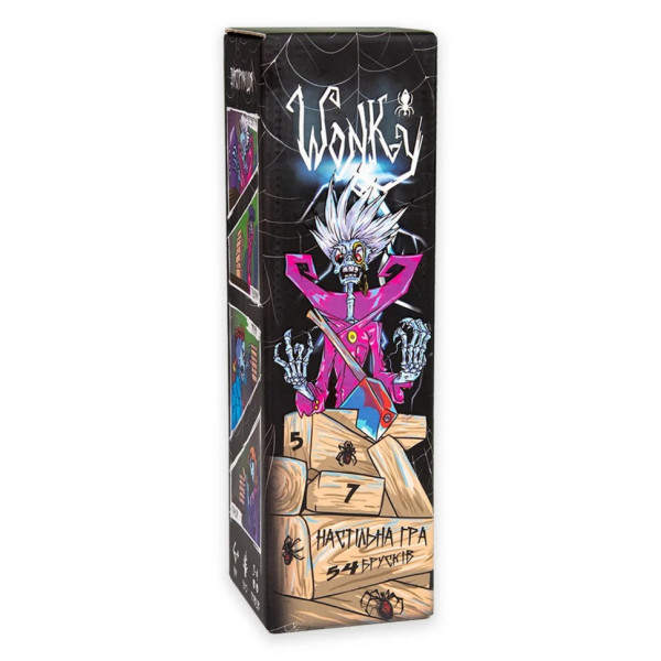 Розважальна гра "Wonky" 30358 дерев'яна, українською мовою (30358)