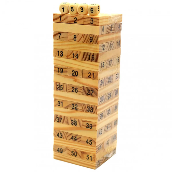 Настільна гра, що розвиває "NUMBER TOWER" укр. NT-01U (NT-01U)