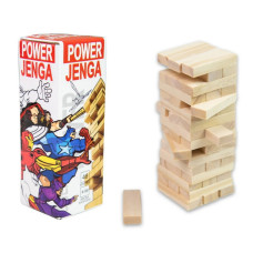 Настільна гра "Power Jenga" 30275, 48 брусків, українською мовою (30275)