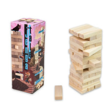 Настільна гра "Jenga Tale" 30966, 48 брусків, українською мовою (30966)