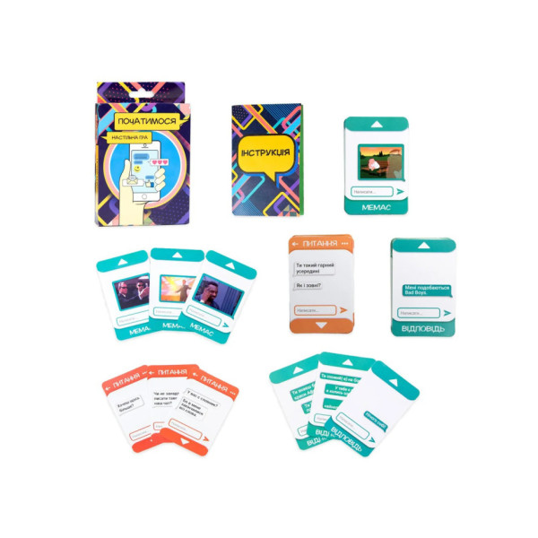 Настільна гра Strateg «Початимось?» романтична розважальна міні-версія укр 30334 (30334)