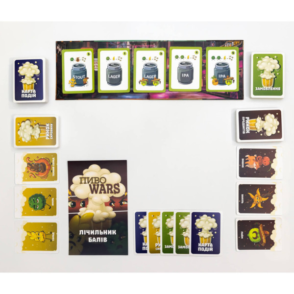 Карткова гра ПивоWars FGS57 українською мовою (FGS57)