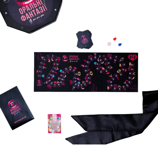 Настільна гра "Оральні фантазії" Fun Games FGS49 (UKR) (FGS49)