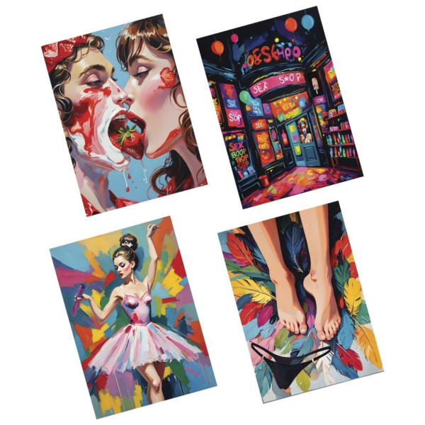 Карткова гра "Таємні Бажання 18+" PLR-0043, 64 картки (PLR-0043)