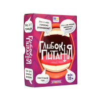 Карточная игра Глубокие вопросы 30578 фишки голосование 49 штук (30578)
