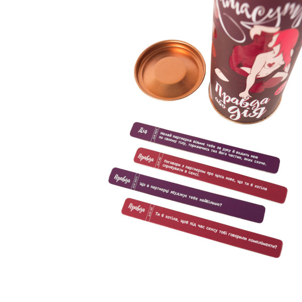 Настільна гра "Правда або Дія: Камасутра" Fun Games Shop FGS19-UKR Укр (FGS19)