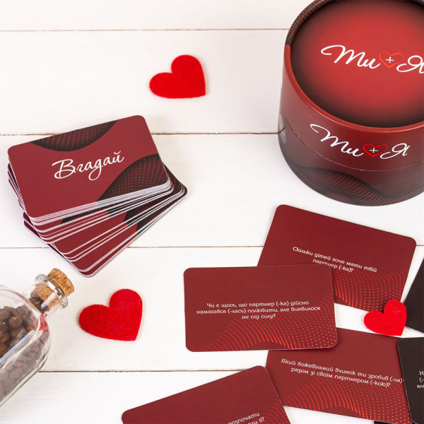 Настольная игра Ты + Я 0020FGS-RUS Укр