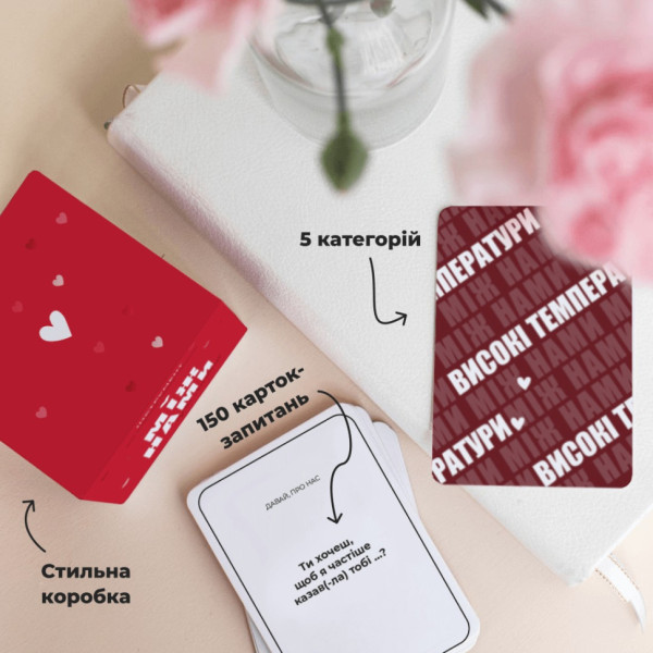 Гра настільна Між нами Про кохання MemoGames 0006MG для пар (0006MG)