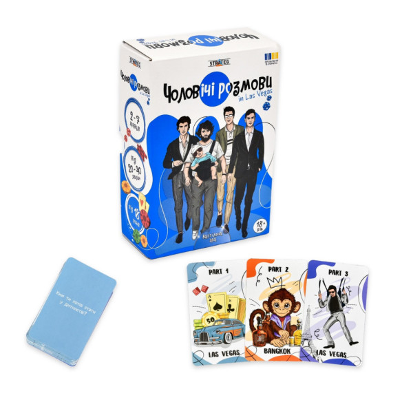 Карткова гра Чоловічі розмови 30673 карток 108 штук (30673)