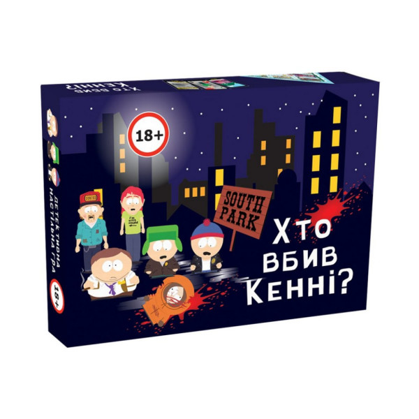 Настільна гра "Хто вбив Кенні?" PLR-0033, 18+ (PLR-0033)